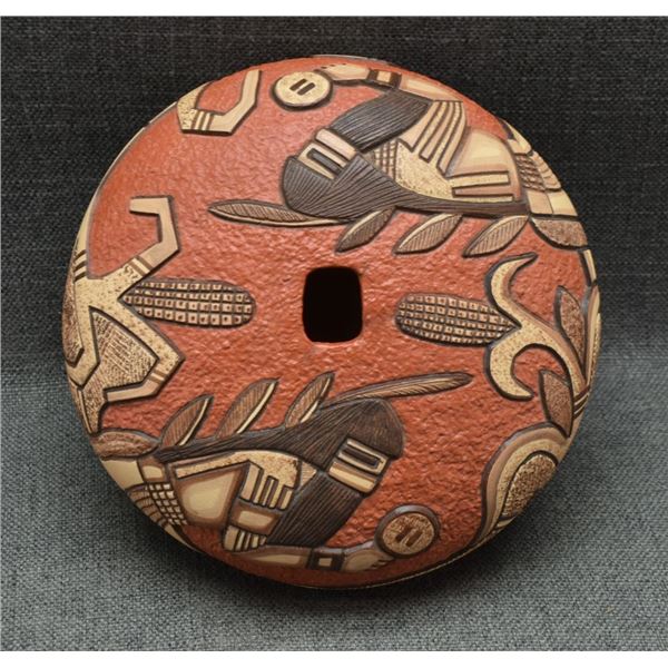 HOPI POTTERY VASE (TOM POLACCA)