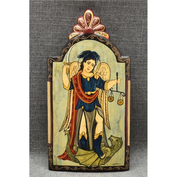 WOODEN RETABLO (CATHERINE ROBLES SHAW)