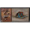 Image 1 : TWO HOPI PAINTINGS (NEIL DAVID)