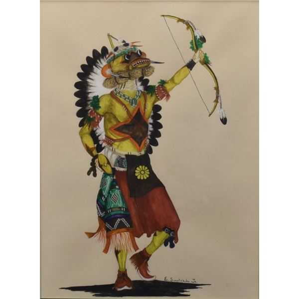 HOPI PAINTING (E SUMATZKUKU JR.)