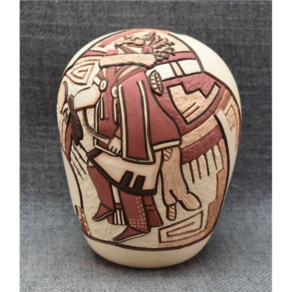 HOPI POTTERY SEED JAR (MARTY AND ELVIRA NAMPEYO)