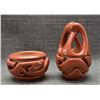 Image 3 : TWO SANTA CLARA POTTERY ITEMS (MARY)
