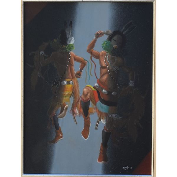 HOPI PAINTING (NEIL DAVID)