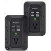 Image 1 : Addtam USB Wall Charger with Multi Outlet Extender, 2 Pack
