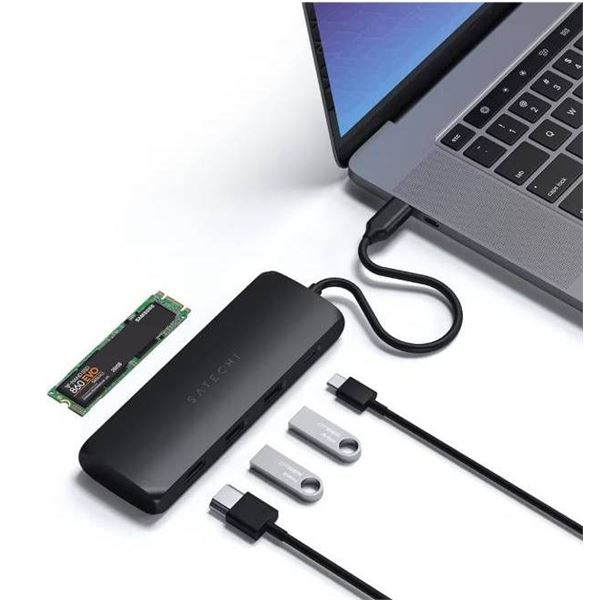 Satechi 4-in-1 USB-C Multiport Adapter with 4K HDMI