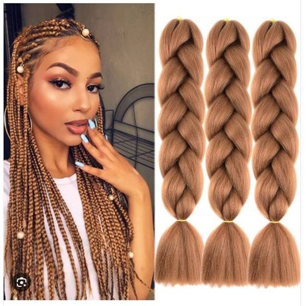 Jumbo Braid 30# Hair Pieces, 100g, 24 Inches (60cm)