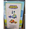 Image 3 : Prextex 2-in-1 Cartoon Police and Race Car Set with Two Remote Controls