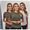 Image 1 : Bench 3-Pack Ladies Comfort T-Shirts, Multi-Color, Size M/M