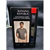 Image 2 : Banana Republic 3-Pack Essential T-Shirts, Size Medium, Multiple Colors
