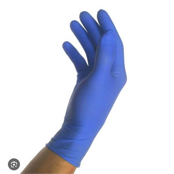 Medicom Vulcan Nitrile Gloves, XL/Extra Large, Indigo, 150 Count