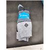 Image 2 : Columbia Men’s Socks, Size 6-12, Multipack, Grey and Blue Design