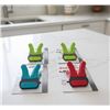 Image 1 : Starfrit Magnetic Bag Clips Set With 4 Pieces in Assorted Colors