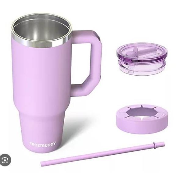 FrostBuddy 40 oz Iced Coffee Insulator With Double Wall Technology