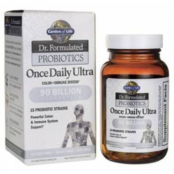 Dr. Formulated Probiotics Once Daily Ultra 30 Capsules 90 Billion CFU
