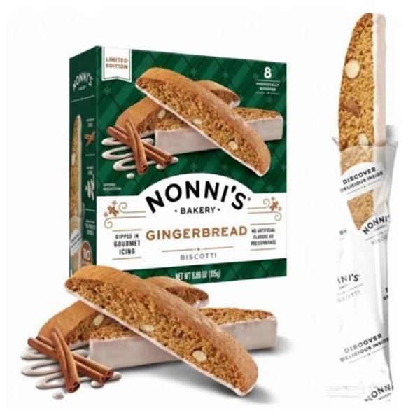 Nonni’s Bakery Bites Gingerbread Biscuits – 794 g
