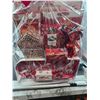 Image 3 : Red-Themed Chocolate and Treat Gift Set with Festive Sleigh Tray