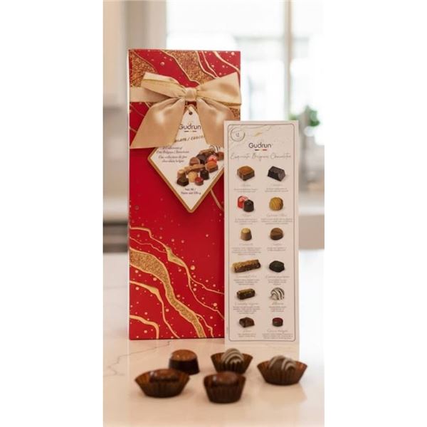 Gudrun Fine Belgian Chocolates Gift Collection, 534 g