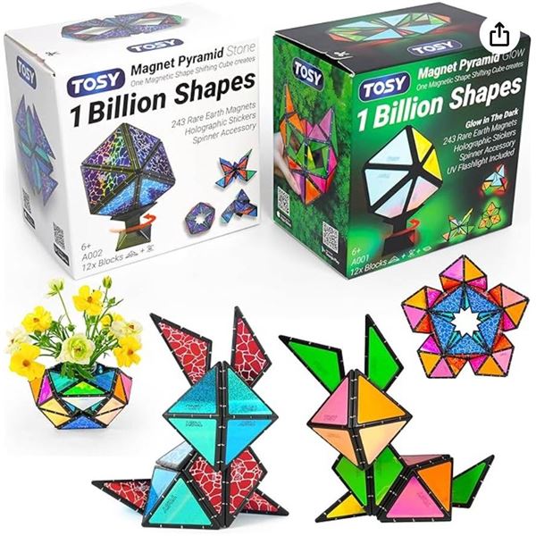 OSY Magnet Pyramid – 2 Pack (Mixed Set)