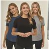 Image 1 : Bench Ladies Comfort T-Shirts (S/P), 3-Pack, Multi-Color