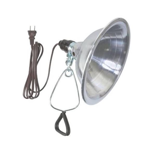 Simple Deluxe Clamp Light with Reflector, 6-Foot Power Cord, Model CX-082