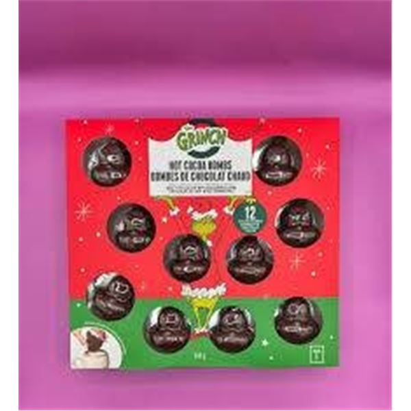 Dr. Seuss The Grinch Milk Chocolate Bombs Set, 12-count, 444g