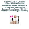 Image 4 : Phoera Foundation, Concealer, Primer, Powder, Blush, and Makeup Tool Set