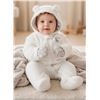 Image 1 : Carter’s Fleece Footed Jumpsuit Pram, Size 3-6M