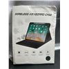 Image 2 : Wireless Keyboard Case with Pencil Holder – Cyan