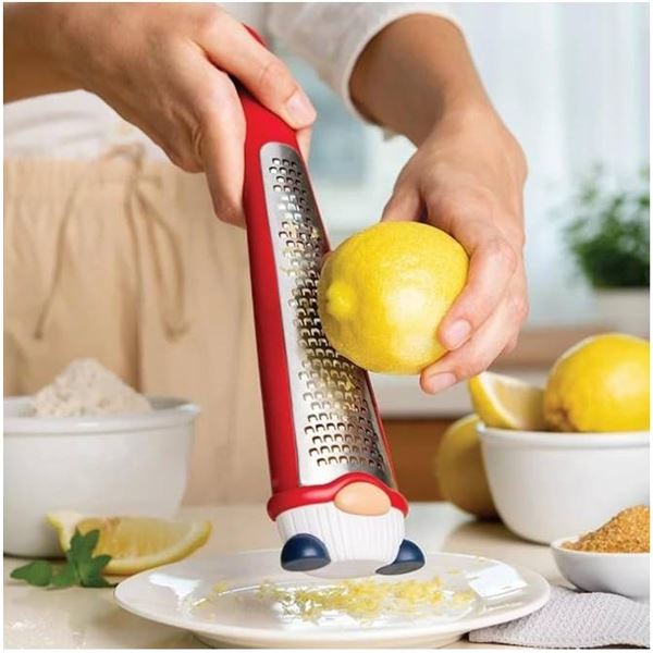 OTOTO Grater – Stainless Steel Zester / Grater BPA Free, Dishwasher Safe (Pepito Gnome Grat