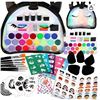 Image 1 : Bowitzki Face Paint Unicorn Set with Black Backpack