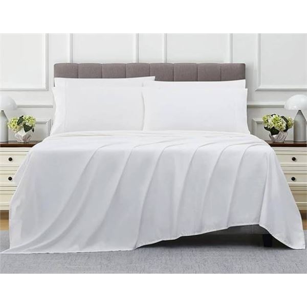 Kirkland Pima Cotton 680 Thread Count, King Sheets, 6 Piece Set