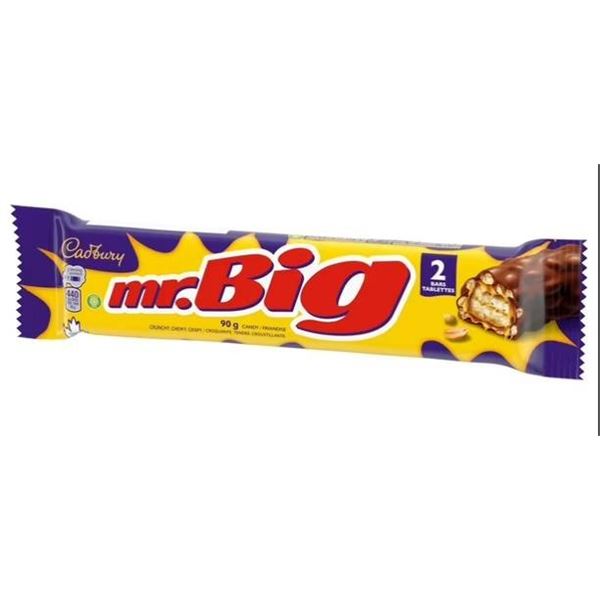 Cadbury Mr. Big Candy Bars, 24 x 90 g