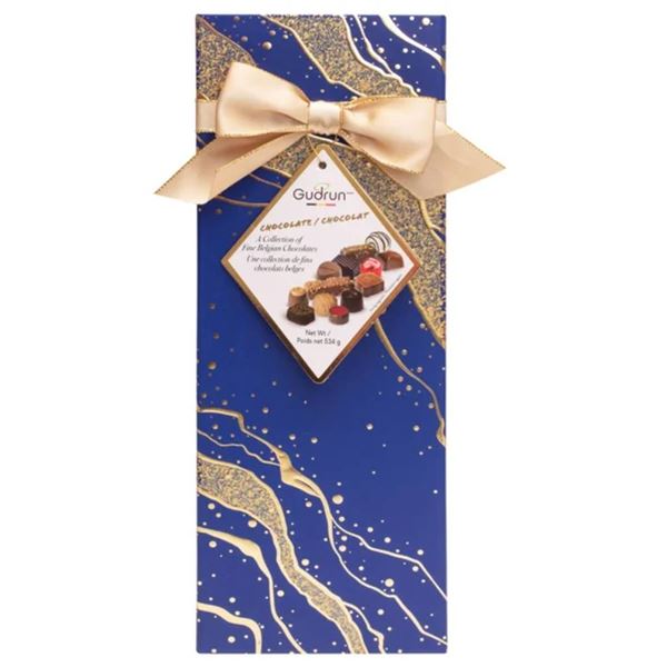 Lot of 2 – Gudrun Fine Belgian Chocolate Collection, each box 534g
