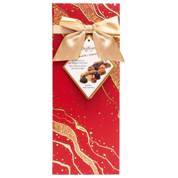 Lot of 2 – Gudrun Fine Belgian Chocolate Collection, each box 534g