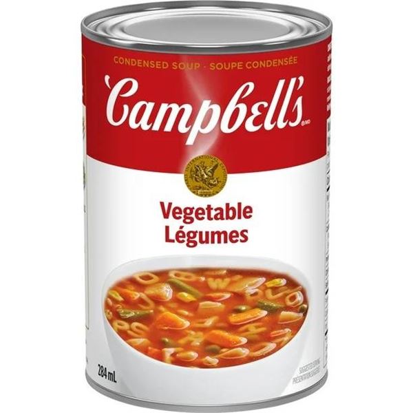 Campbell’s Vegetable Legumes Soup, 24 x 284 mL Cans