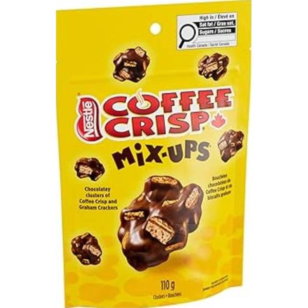 Nestle Coffee Crisp Mix-Ups, 12 x 110g Pack,