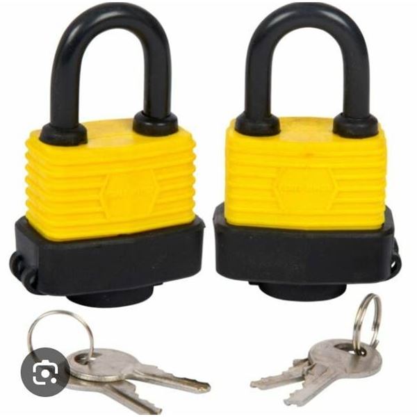 4 Packs of 2 Shopmaster Weather Resistant Padlocks – 40mm