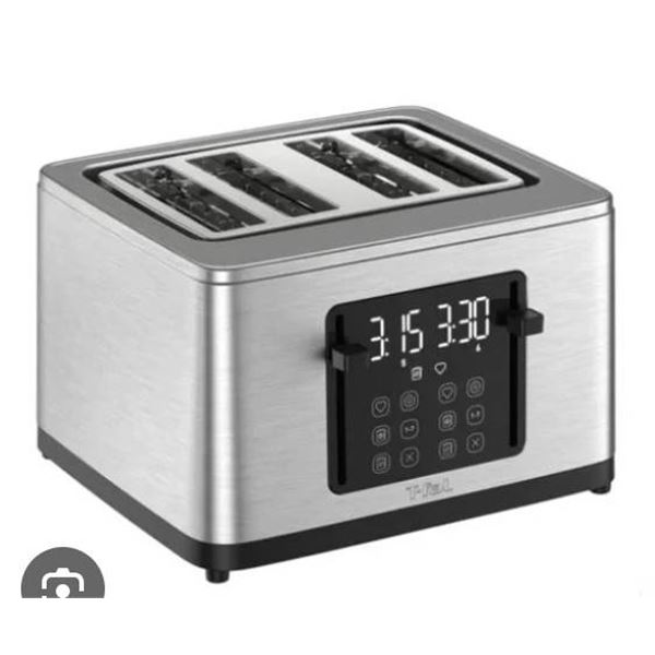 T-fal Selection 4-Slice Digital Touchscreen Toaster with Adjustable Settings