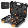 Image 1 : MateAuto 8-Piece Oil Filter Tool Set Storage Case