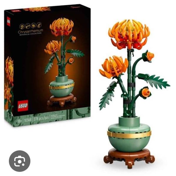 LEGO Icons Botanical Collection Chrysanthemum building set (model 10368)