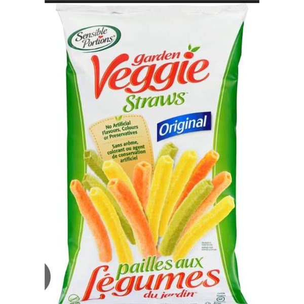 Sensable Portions Garden Veggie Straws 571g  (18 x 28.4g)