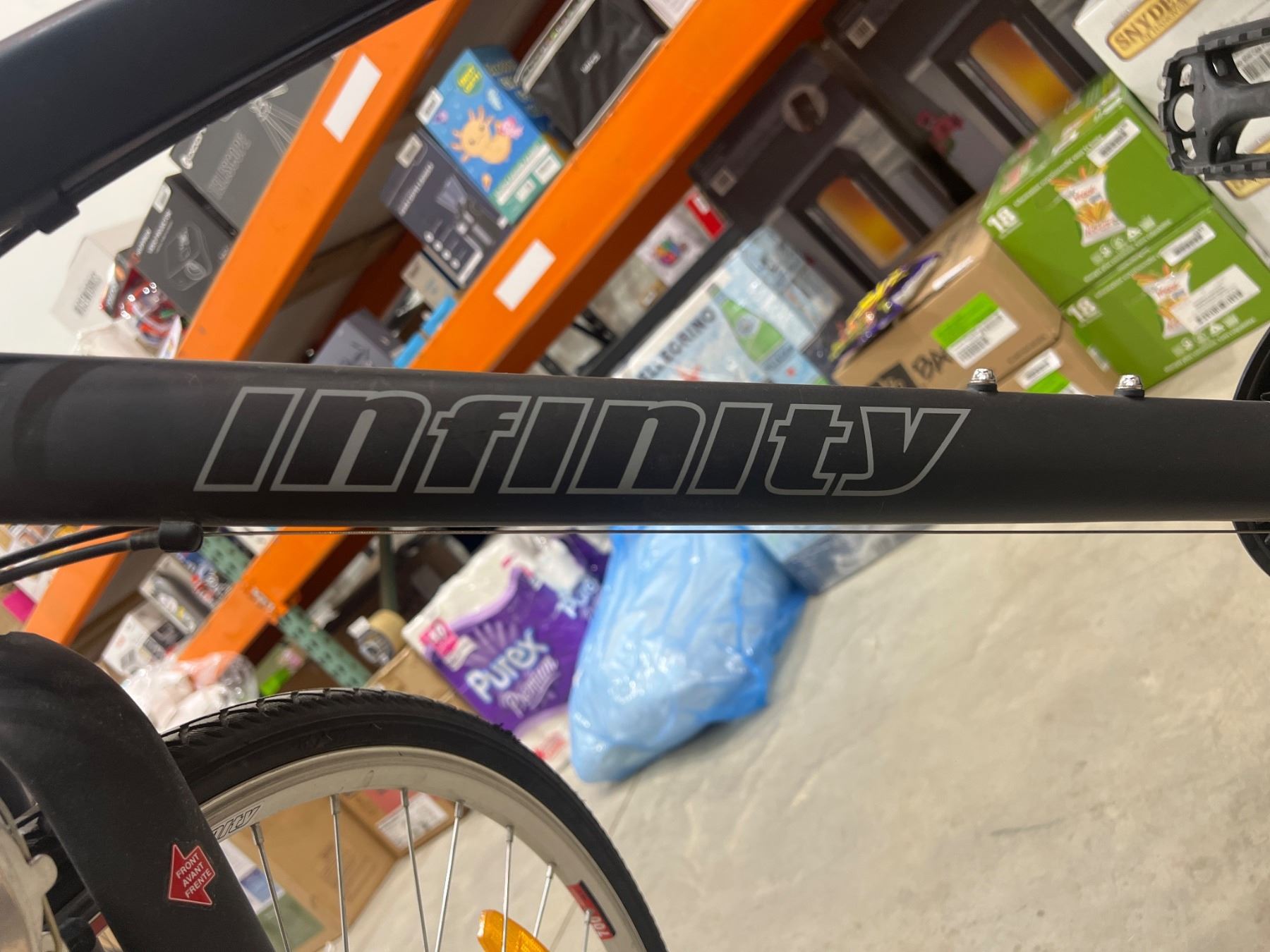 Infinity 21-Speed Bike with A Broken Gear