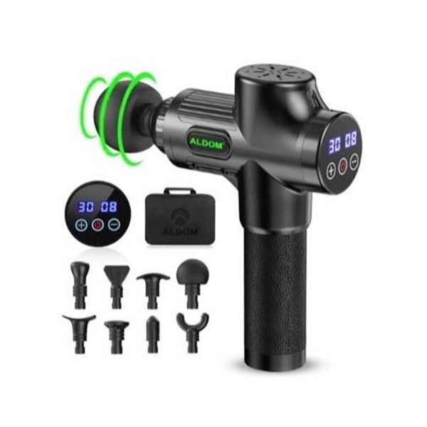 Aldom Massage Gun With 30 Speed Levels And LCD Screen