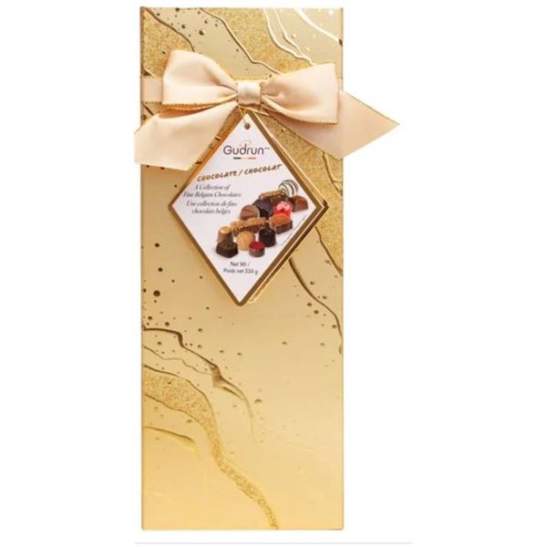 Gudrun Belgian Chocolate Collection 534g – Assorted Varieties