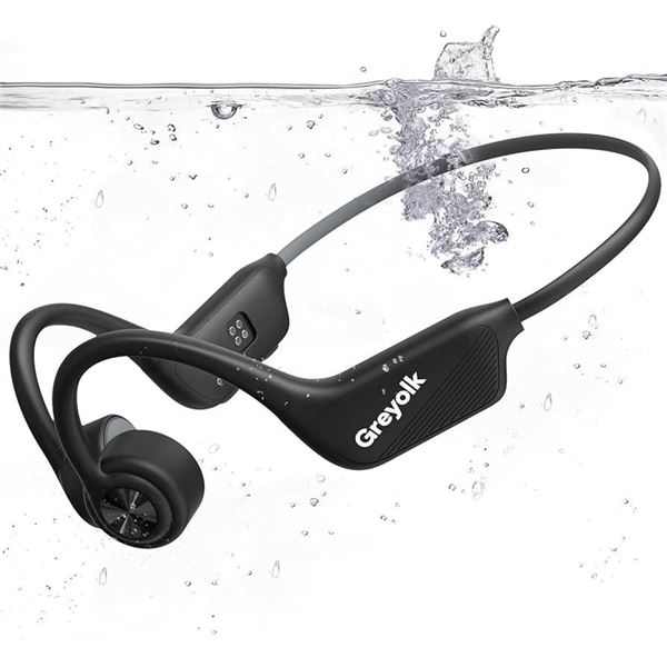 Greyolk Bone Conduction Swimming Headphones