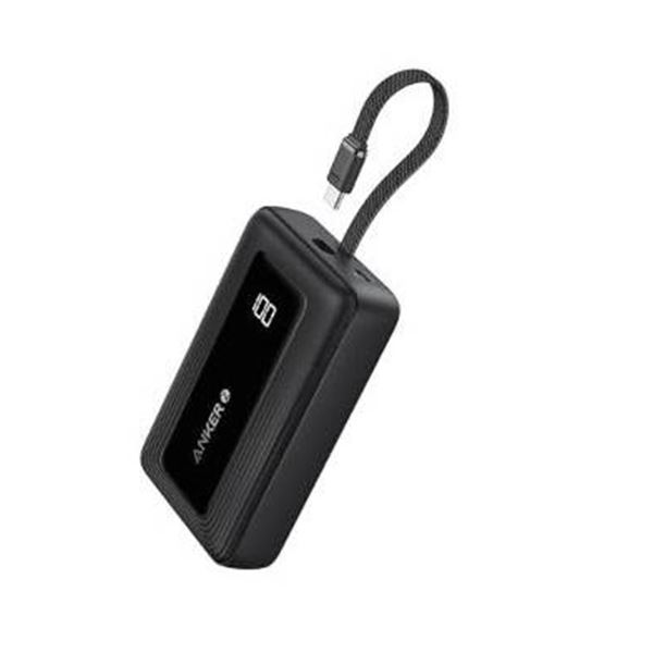 Anker Zolo Power Bank (2025 Upgraded Version), 20,000mAh with Built-in USB-C Cable