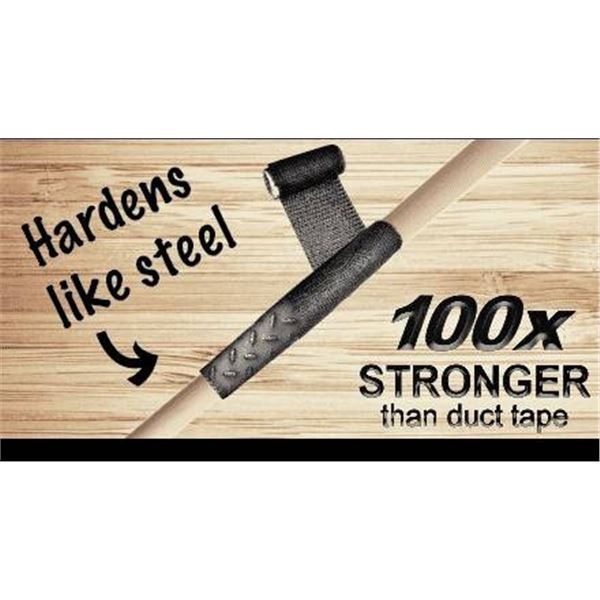 Lot of 6 – 1-Inch Fiberglass Repair Tape – High-Strength Bonding Solution
