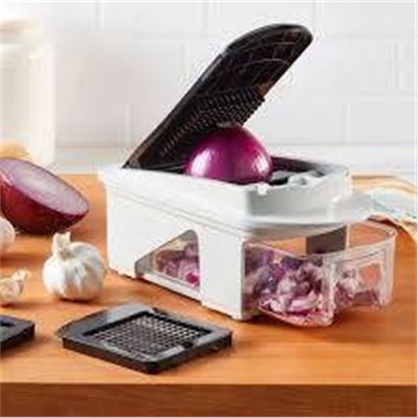 MIU Vegetable Chopper and Slicer With 11 Interchangeable Blades