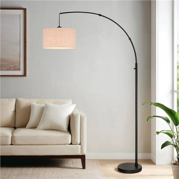 Bridgeport Designs Arc Floor Lamp Model 1862042, 72 in Height