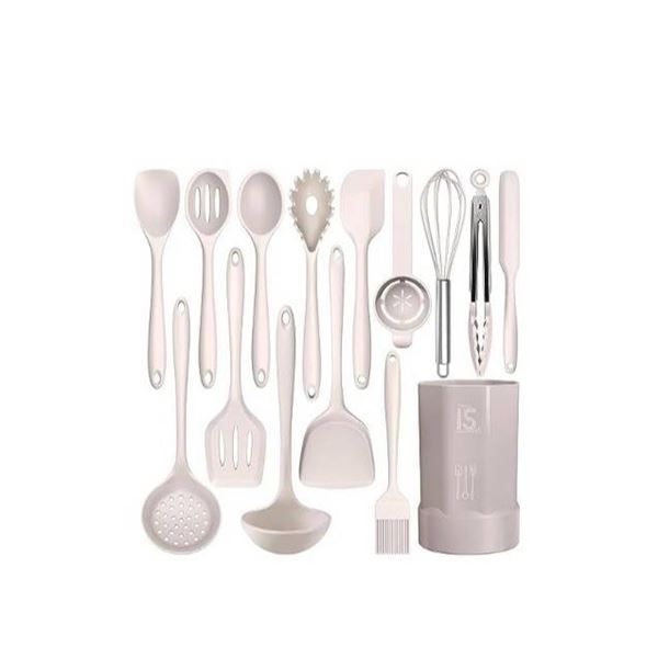 Silicone Cooking Utensils Set – Heat Resistant and Nonstick Safe